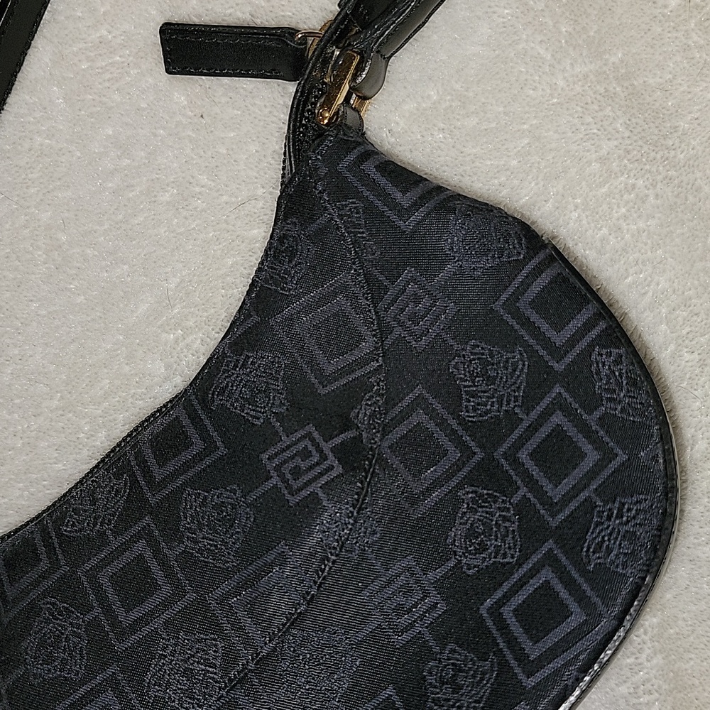 Small Black Genuine Versace Evening Bag - image 2